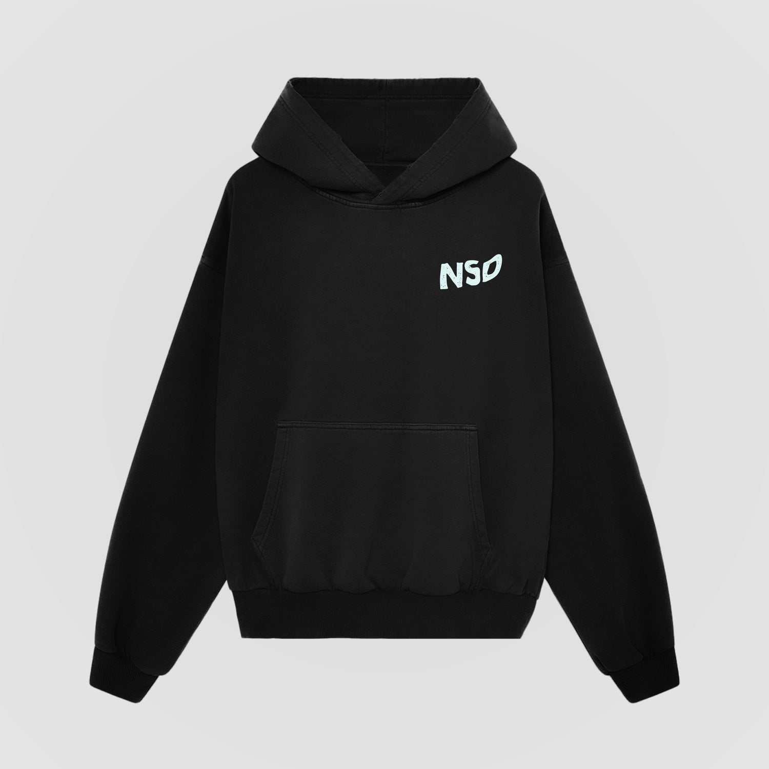 Checker YDTBL Oversized Hoodie - Front