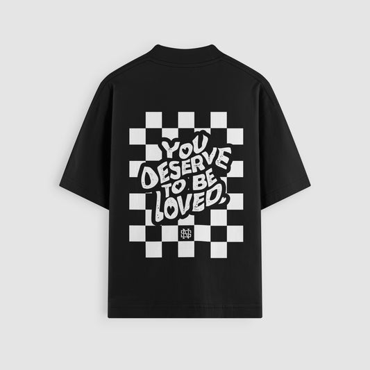 Checker YDTBL Oversized Tee - Back