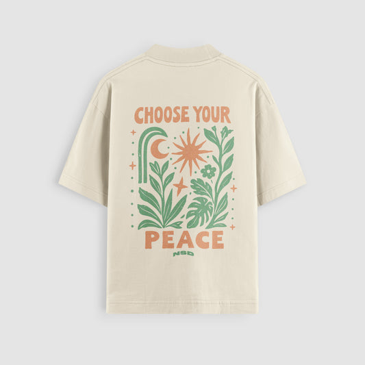 Choose Your Peace Oversized Tee - image 2 - NSD LEGACY by DREAM.