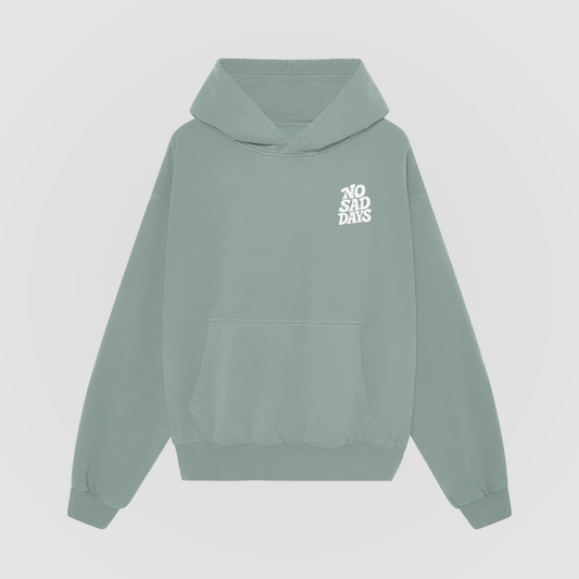 Reach Out Anyway Mint Oversized Hoodie