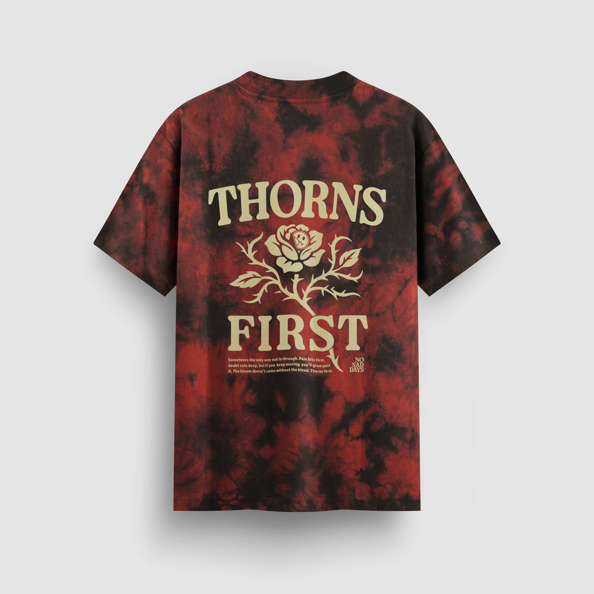 Thorns First Tie-Dye Tee (Red) - image 2 - NSD LEGACY by DREAM.