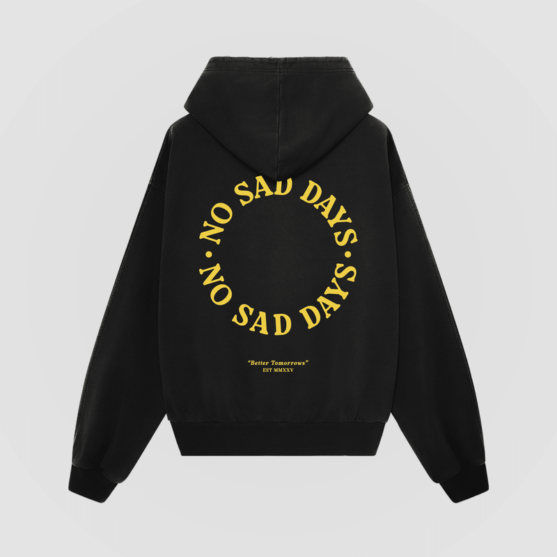 Better Tomorrows Oversized Hoodie - No Sad Days
