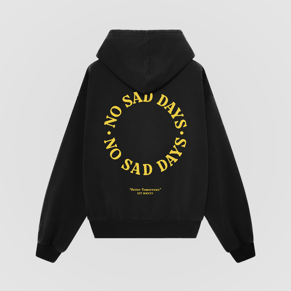 Better Tomorrows Oversized Hoodie - No Sad Days