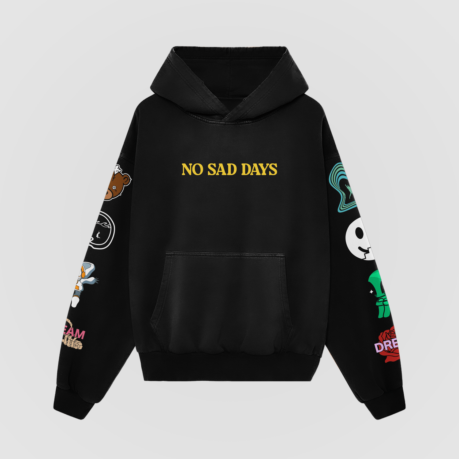 Closing Chapter Limited Oversized Hoodie - No Sad Days