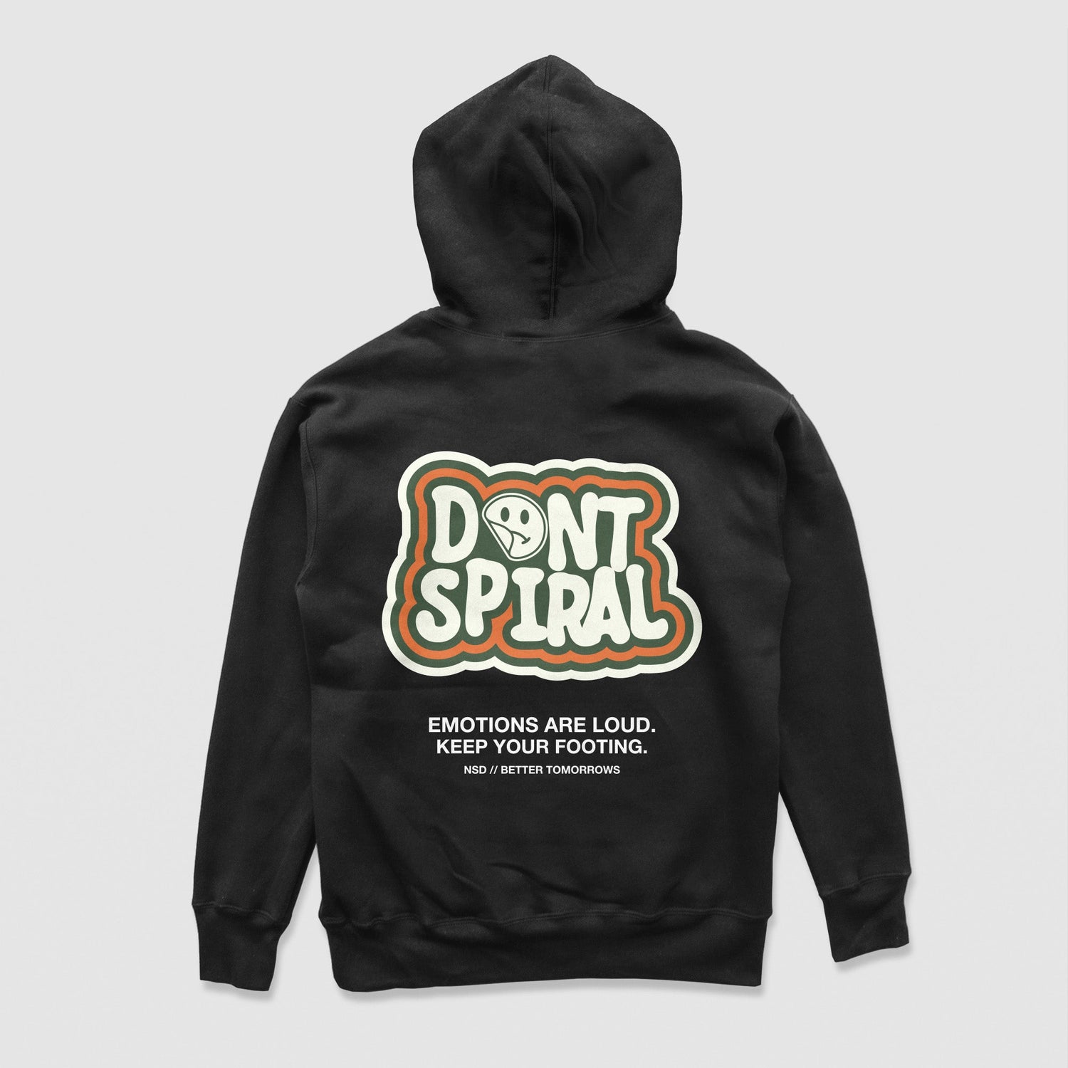 Don't Spiral Standard Hoodie by No Sad Days