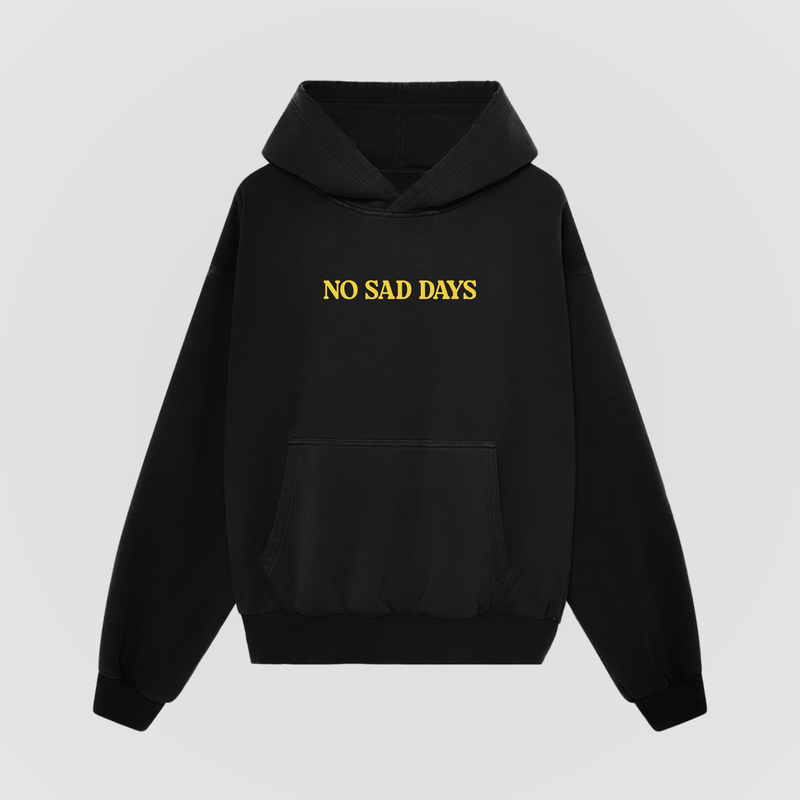 Essential Oversized Hoodie - No Sad Days