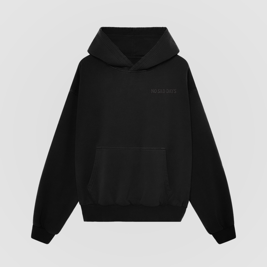 It’s Okay Blackout Oversized Hoodie by No Sad Days