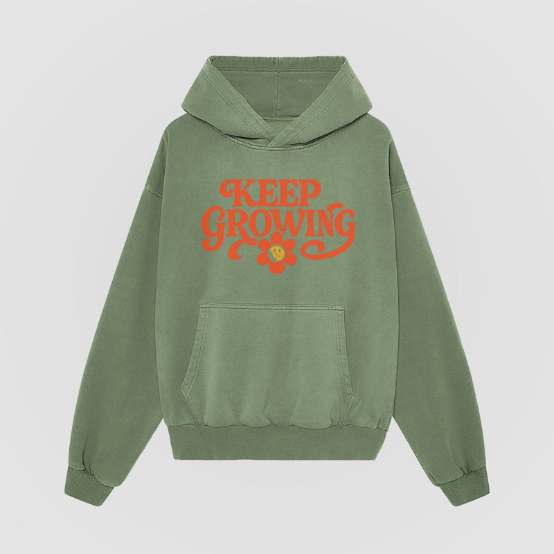 Keep Growing Oversized Hoodie - No Sad Days