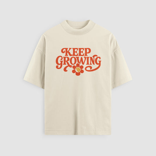 Keep Growing Oversized Tee by No Sad Days