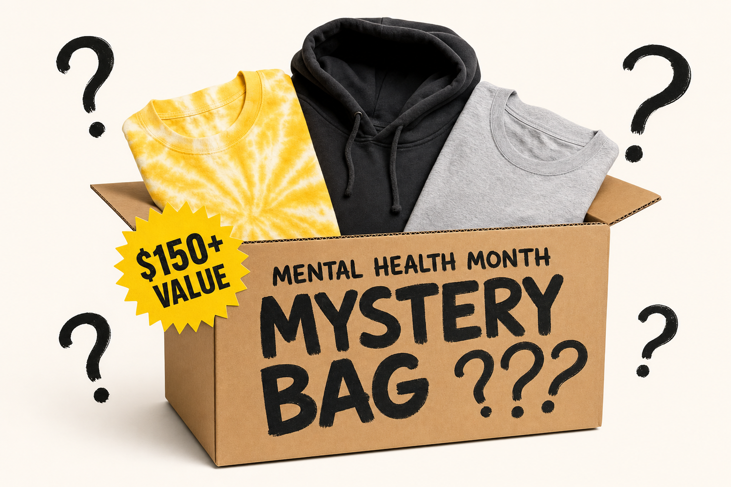 Mental Health Month Mystery Bag · $150+ value for $75