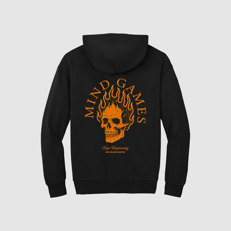 Mind Games Halloween Oversized Hoodie - No Sad Days