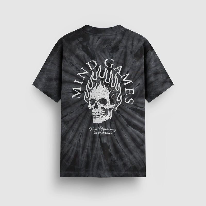 Mind Games Tie - Dye Tee - No Sad Days