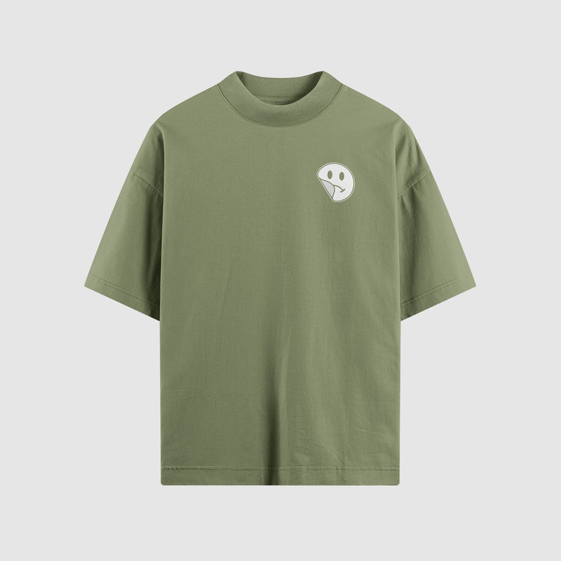 No Sad Days Retro Oversized Tee - No Sad Days
