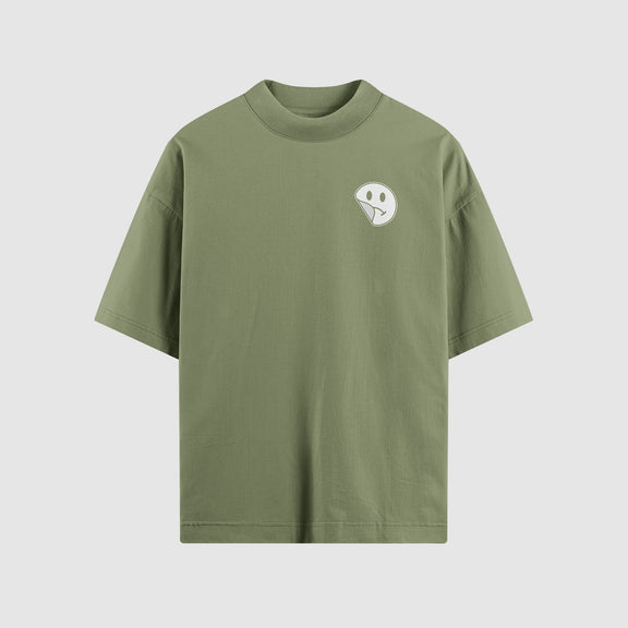 No Sad Days Retro Oversized Tee - No Sad Days