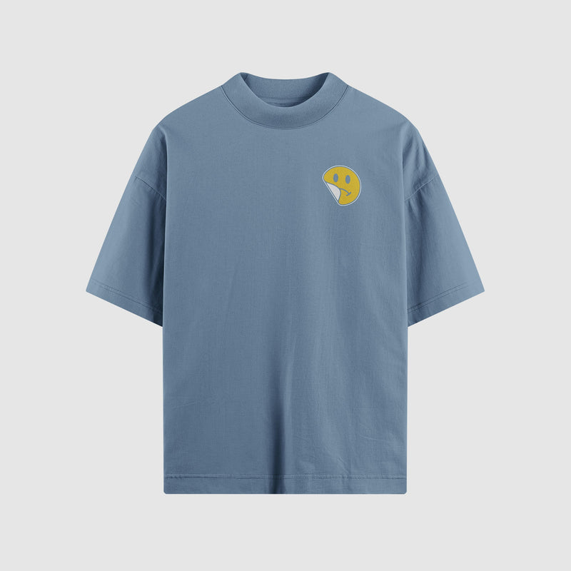 No Sad Days Retro Oversized Tee - No Sad Days