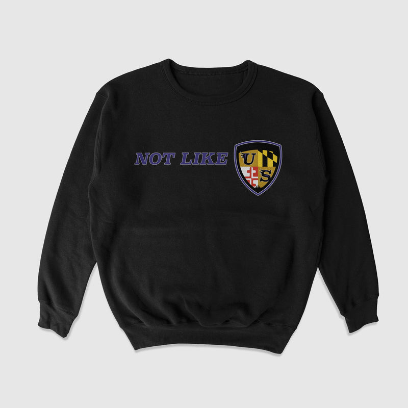 Not Like Us Crewneck Sweater (Baltimore) - No Sad Days