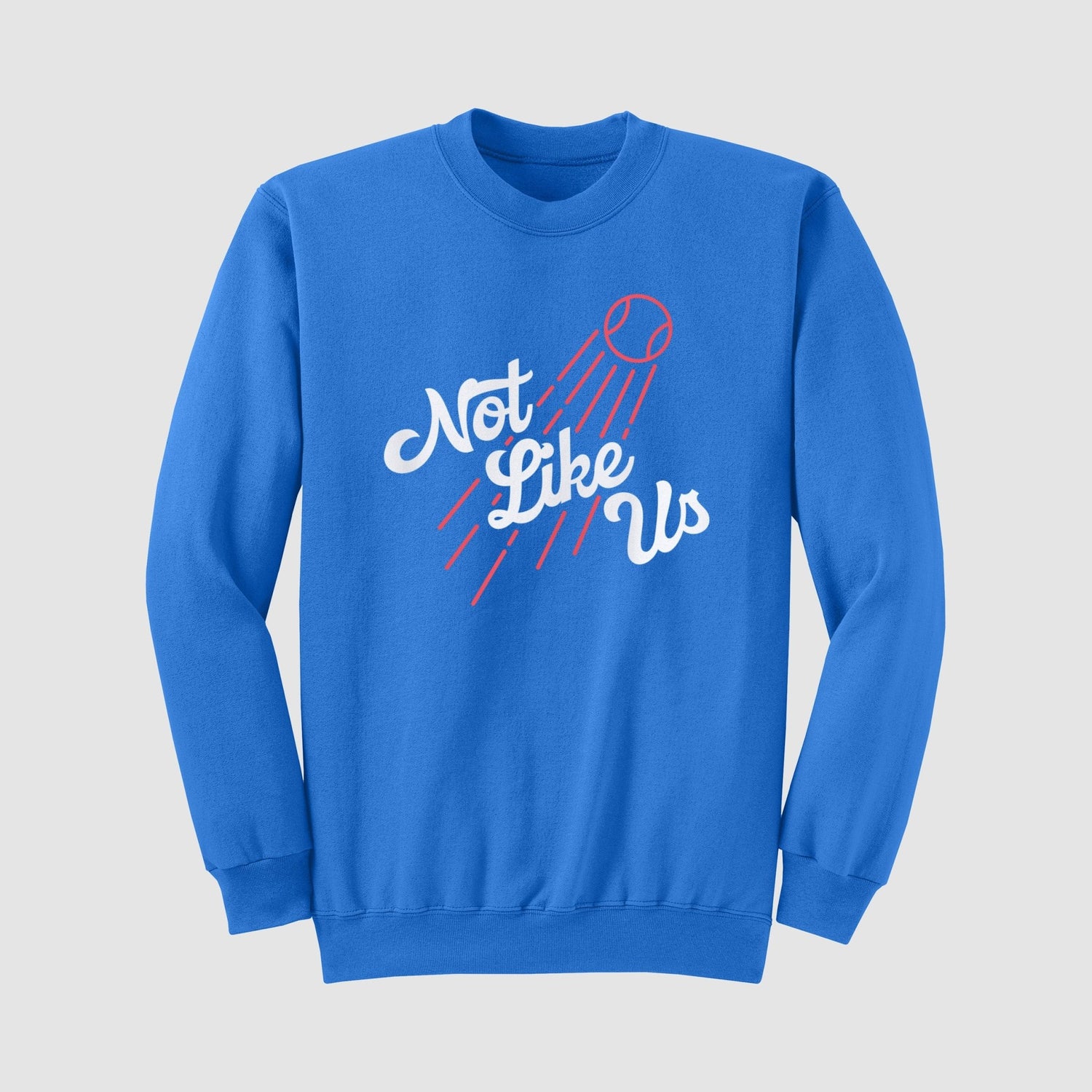 Not Like Us LAD Crewneck Sweater by No Sad Days