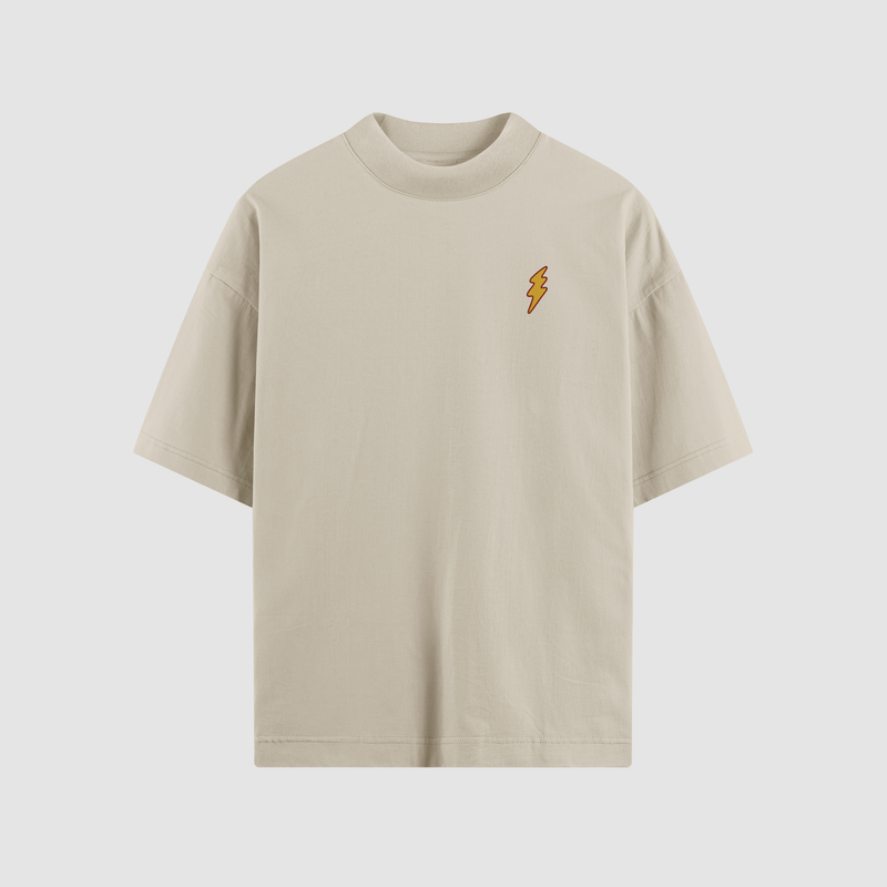 Scarred Oversized Tee - No Sad Days