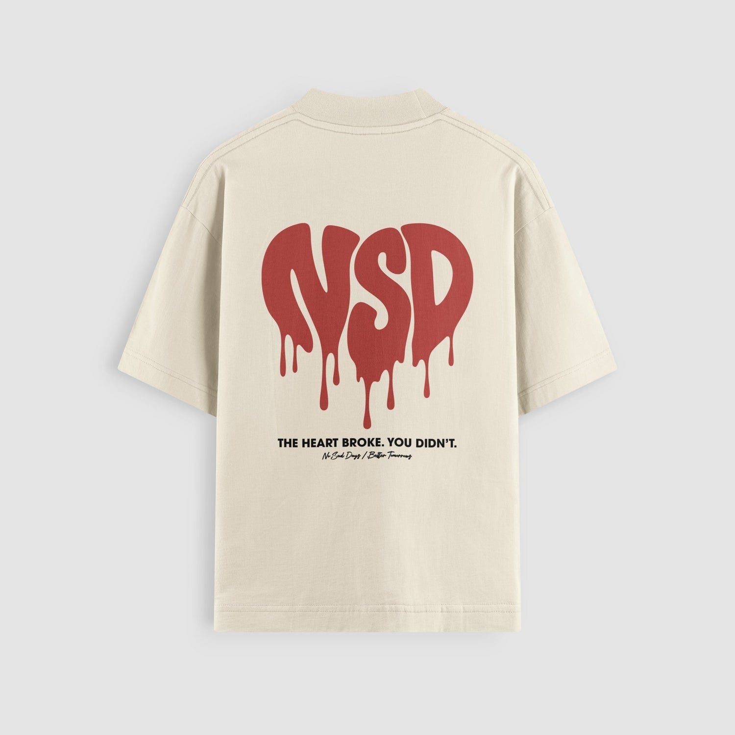 The Heart Broke Oversized Tee by No Sad Days