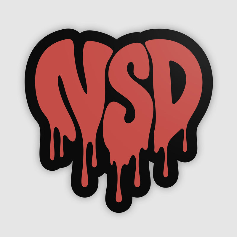 The Heart Broke Sticker - No Sad Days