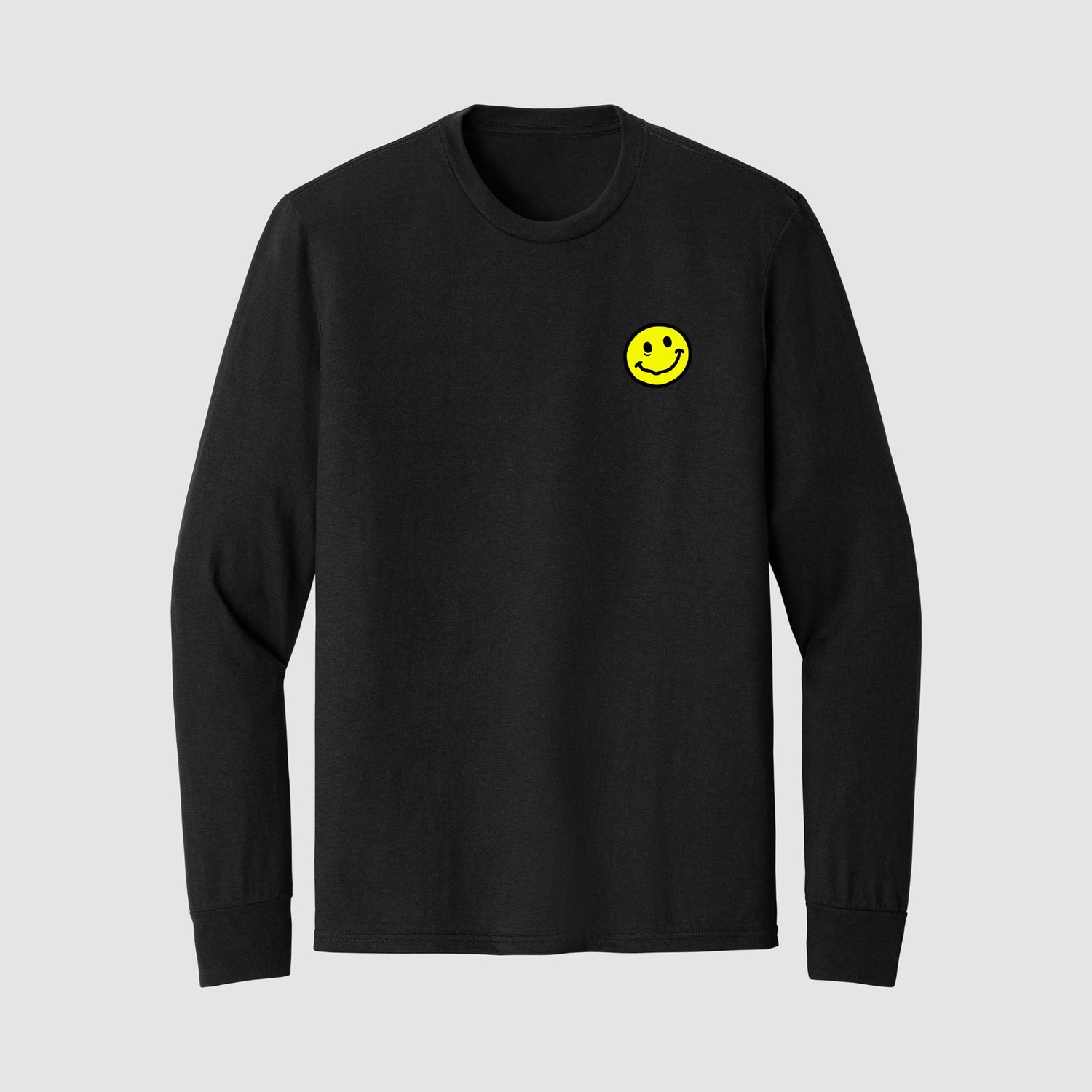 The Version of You Black Long Sleeve Tee front view