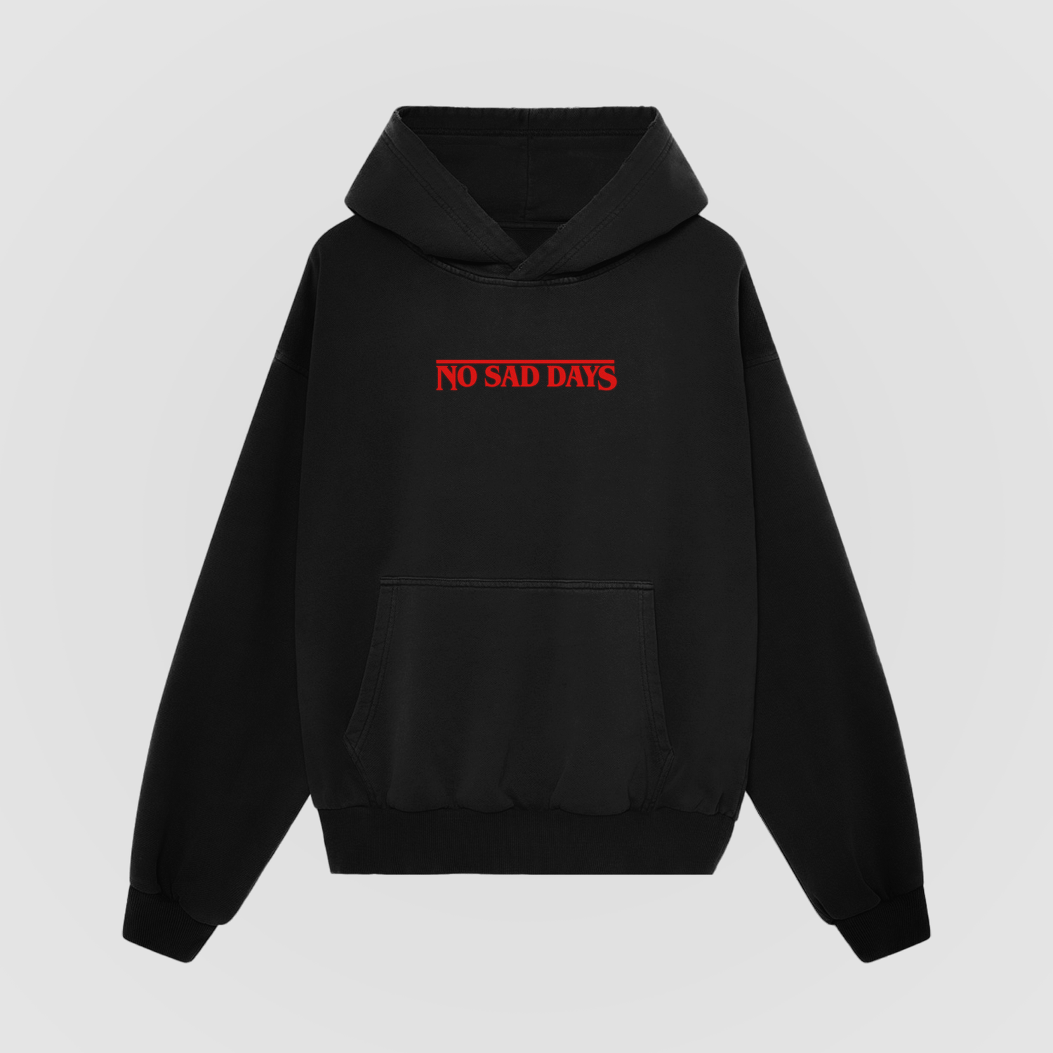Upside Down Oversized Hoodie by No Sad Days