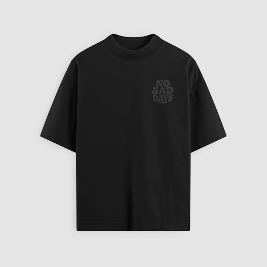You Belong Here Blackout Oversized Tee - No Sad Days