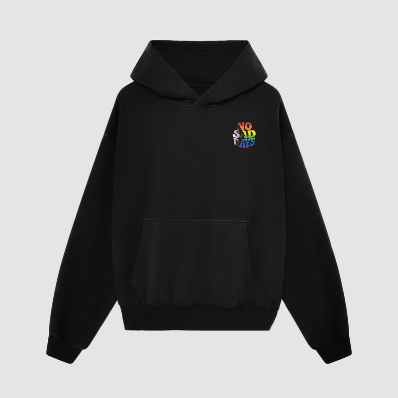 You Belong Here Pride Oversized Hoodie - No Sad Days