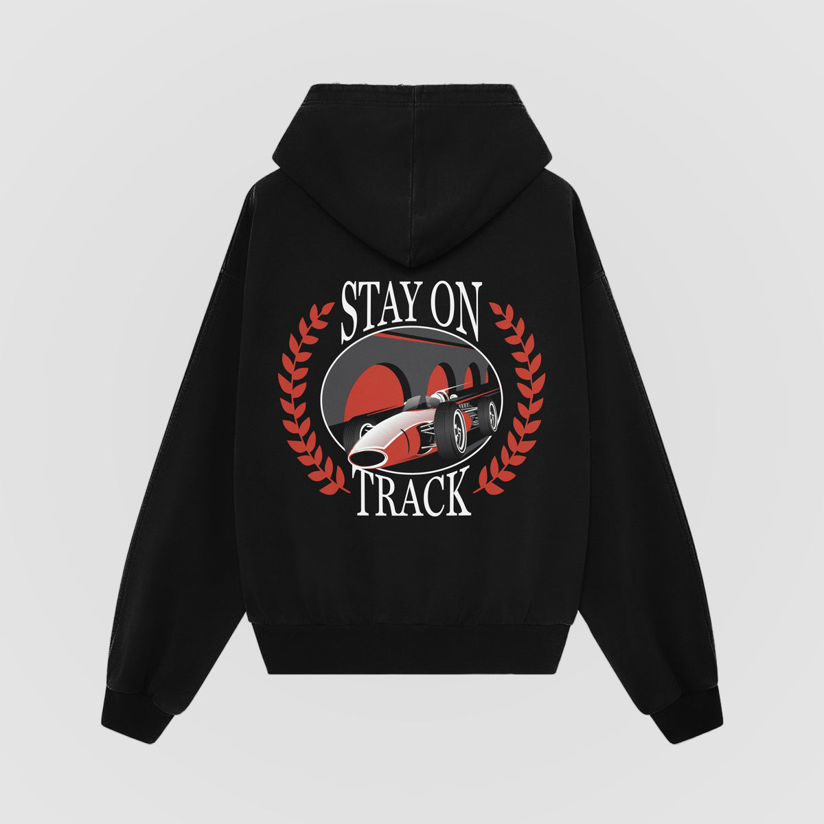 Stay On Track Oversized Hoodie