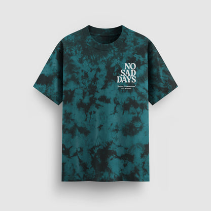 Better Tomorrows Tie-Dye Tee (Teal) - NSD LEGACY by DREAM.