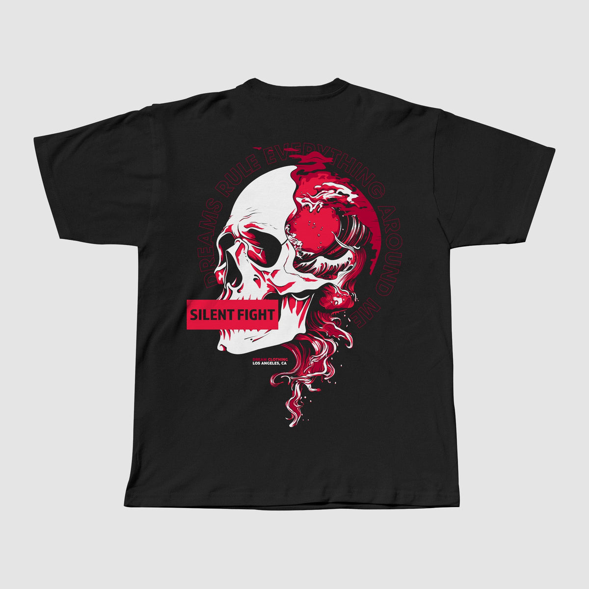Silent Fight Oversized Tee - DREAM Clothing 