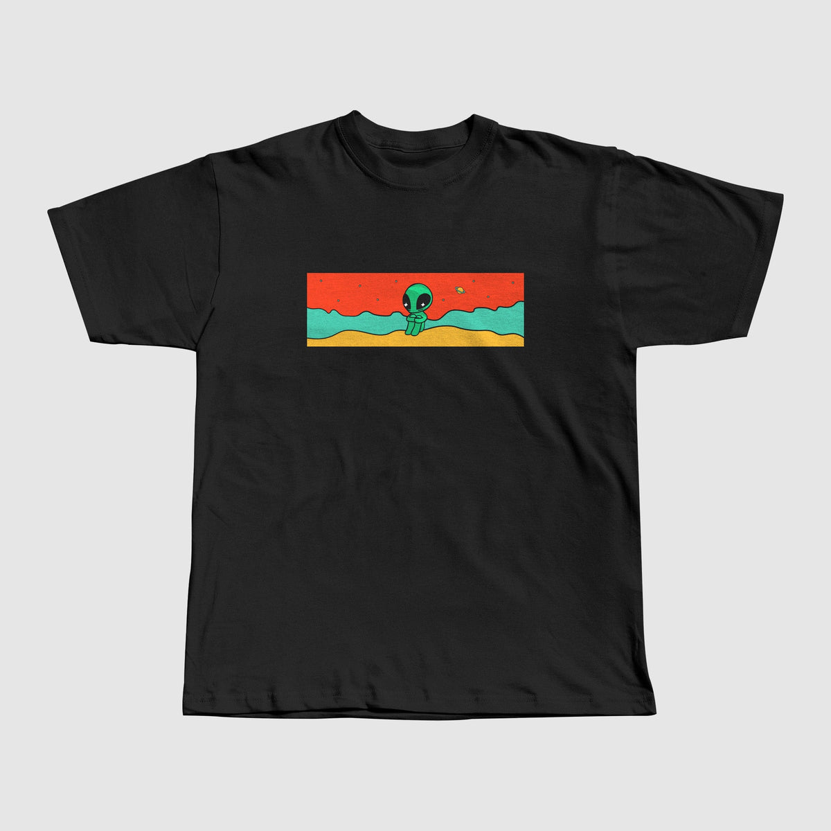 Alienated Oversized Tee - DREAM Clothing 