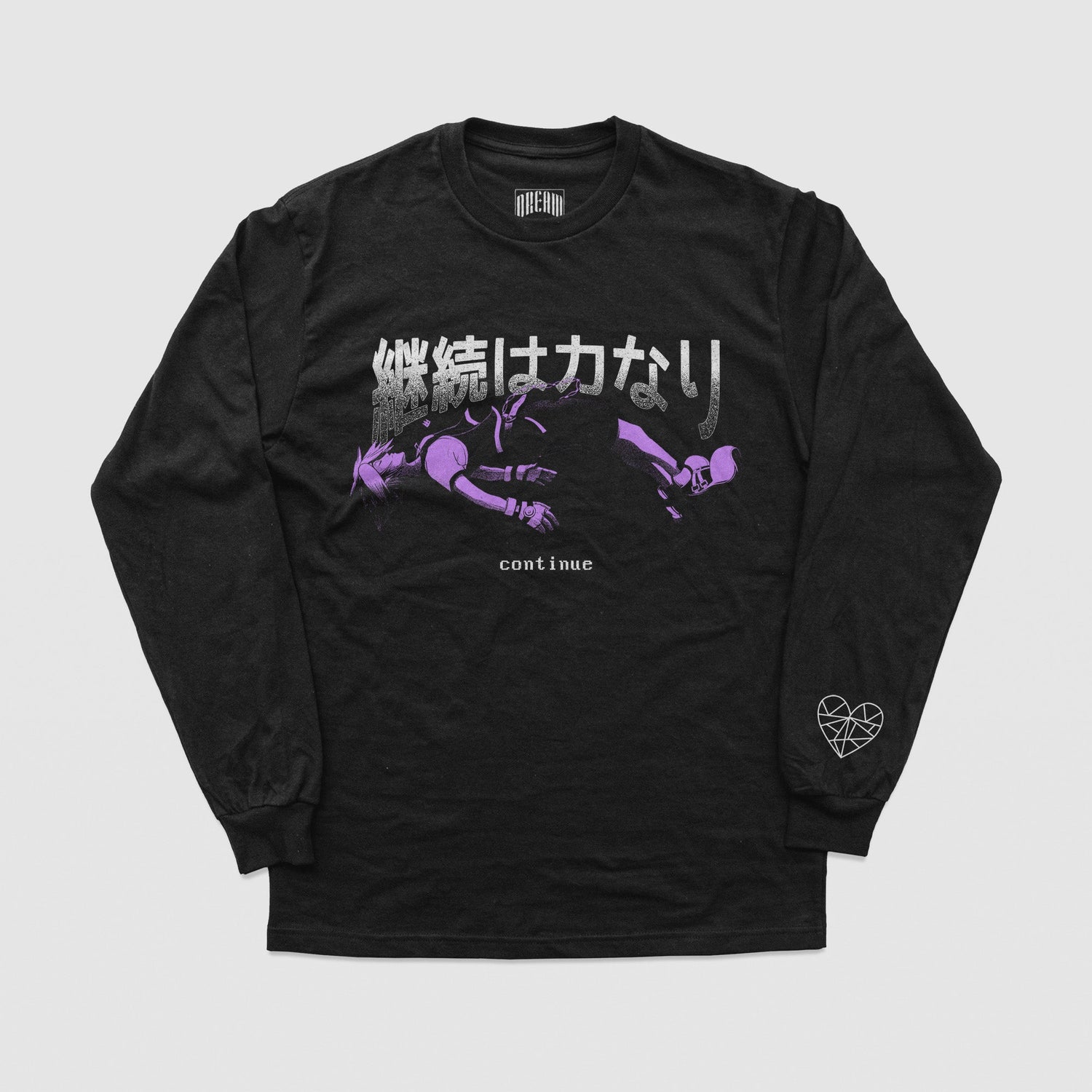 Continue Long Sleeve Tee - DREAM Clothing 