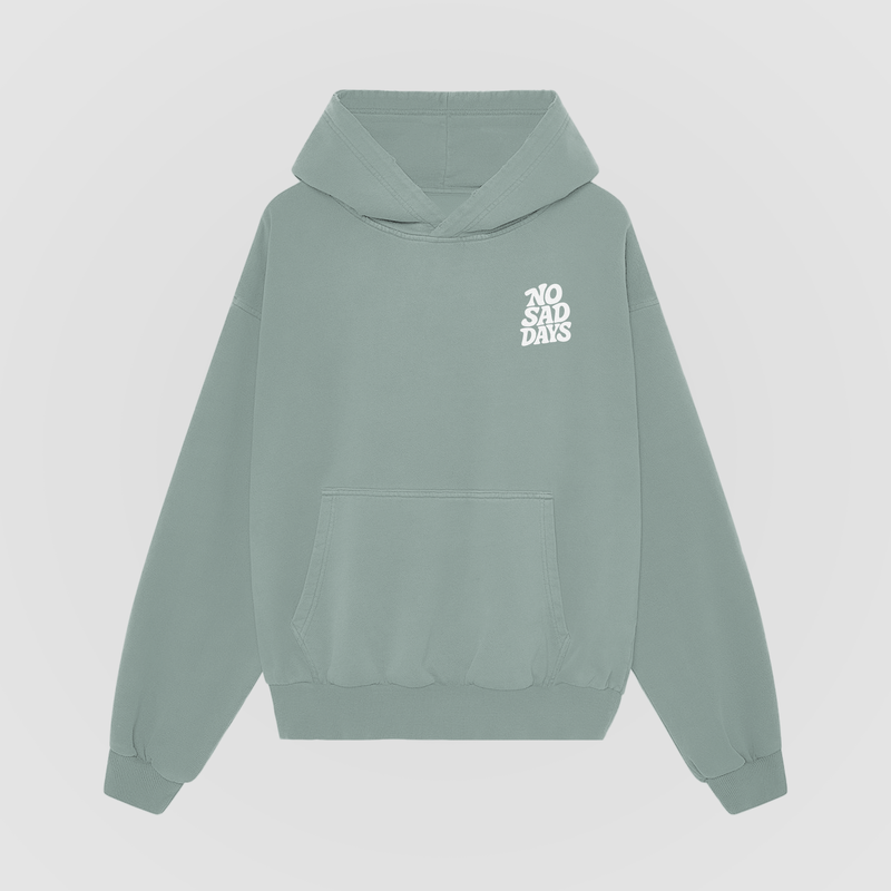 Reach Out Anyway Mint Oversized Hoodie