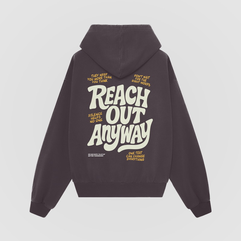 Reach Out Anyway Oversized Hoodie