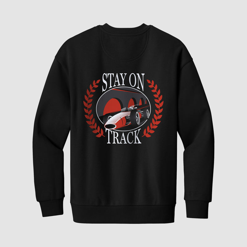 Stay On Track Crewneck Sweater
