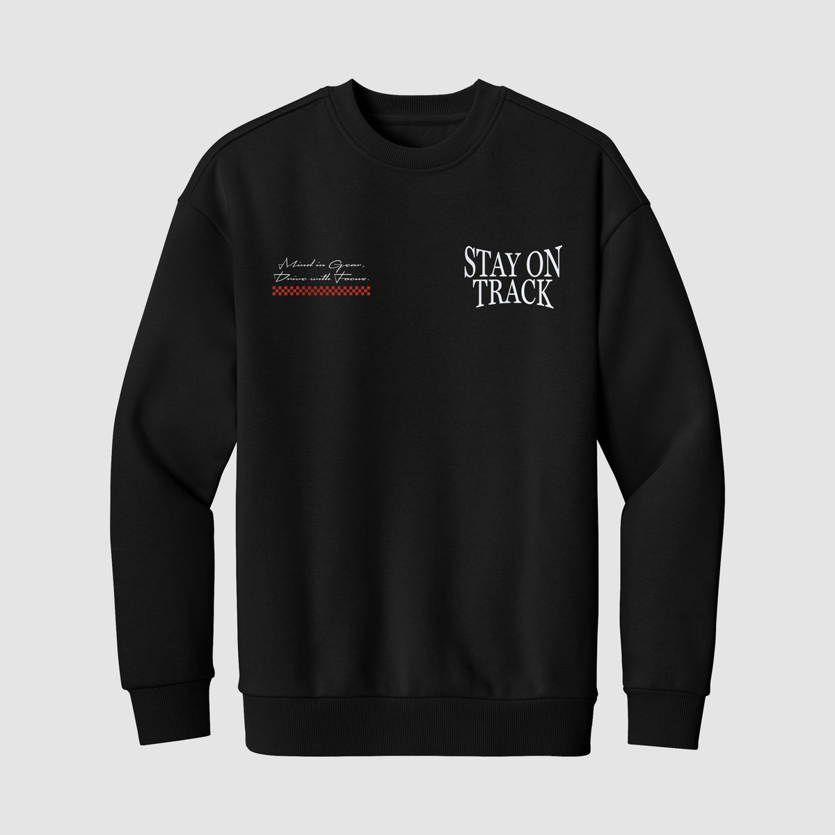 Stay On Track Crewneck Sweater