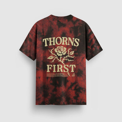 Thorns First Tie-Dye Tee (Red) - image 2 - NSD LEGACY by DREAM.