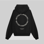 Better Tomorrows Spring Oversized Hoodie (White Print)