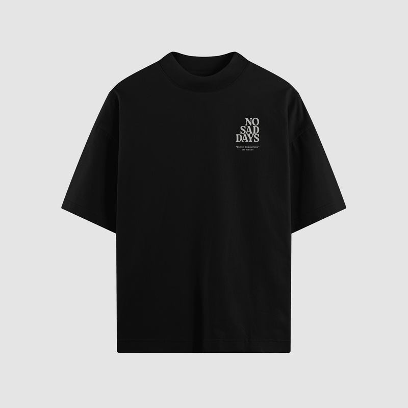 Better Tomorrows Spring Oversized Tee - No Sad Days