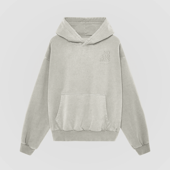 Better Tomorrows Tonal Oversized Hoodie by No Sad Days
