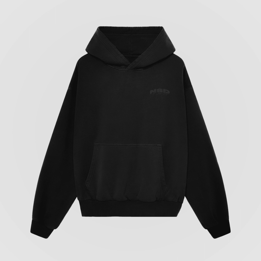 Choose Tomorrow Blackout Oversized Hoodie - No Sad Days