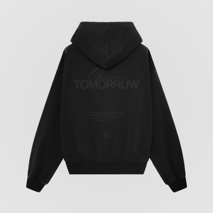 Choose Tomorrow Blackout Oversized Hoodie