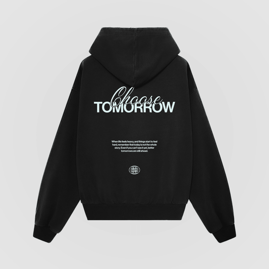 Choose Tomorrow Oversized Hoodie by No Sad Days