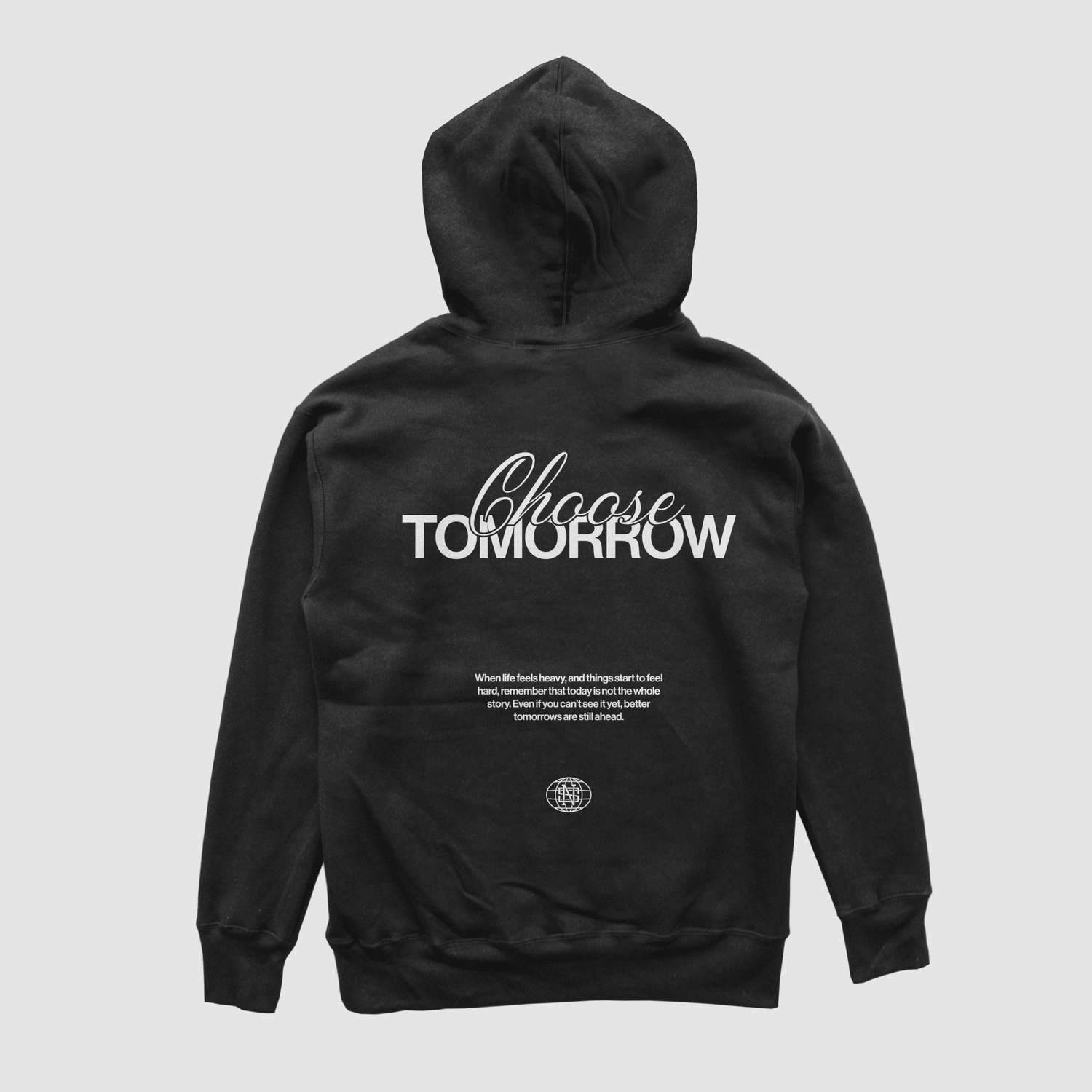 Choose Tomorrow Standard Hoodie by No Sad Days