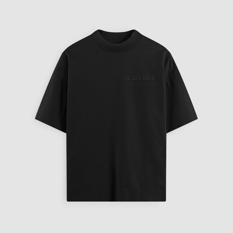 It’s Okay Blackout Oversized Tee - No Sad Days