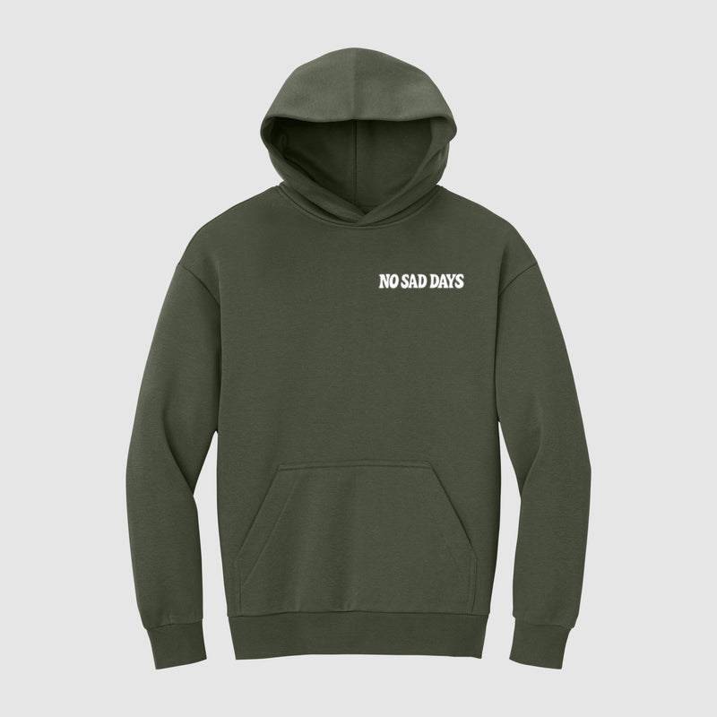It's Okay Olive Limited Edition Hoodie - No Sad Days