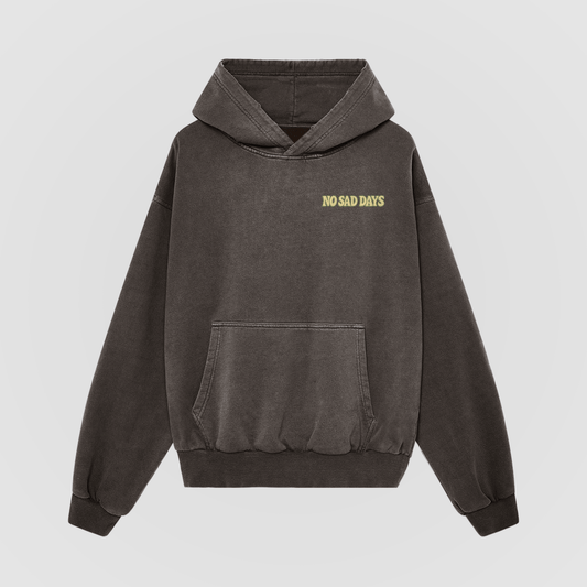 It’s Okay To Not Be Okay Chocolate Oversized Hoodie - No Sad Days