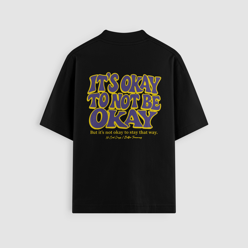 It’s Okay To Not Be Okay LA Edition Oversized Tee - No Sad Days