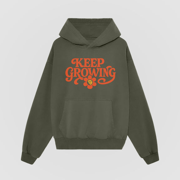 Keep Growing Oversized Hoodie - No Sad Days